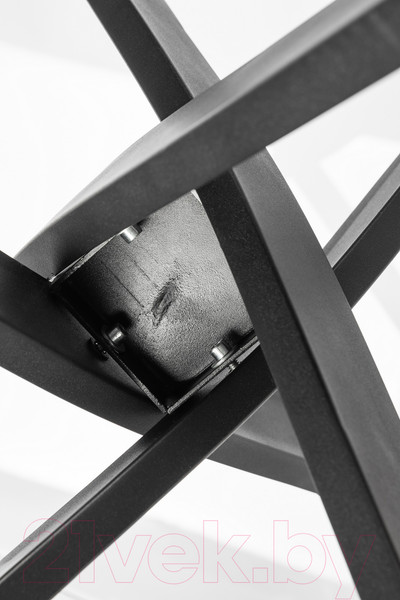 Изображение товара Обеденный стол Mio Tesoro Астро Ф80 (стекло/черный)