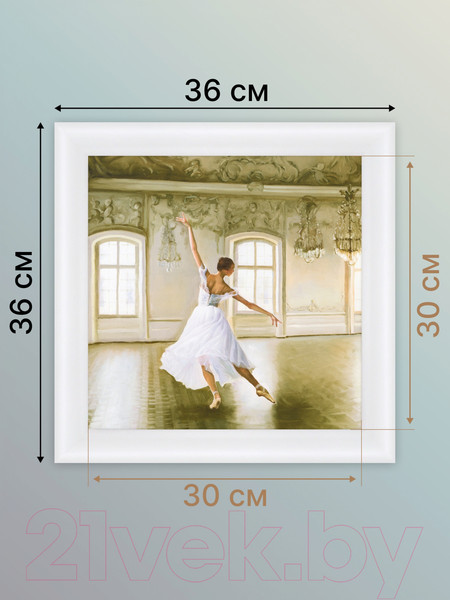 Изображение товара Картина Декарт Грация 8Л0109 (в раме)