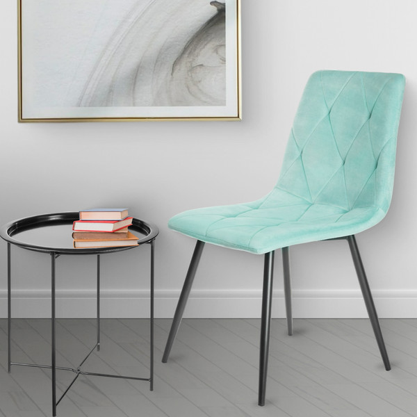 Изображение товара Стул Mio Tesoro Тренто (мятный/черный)