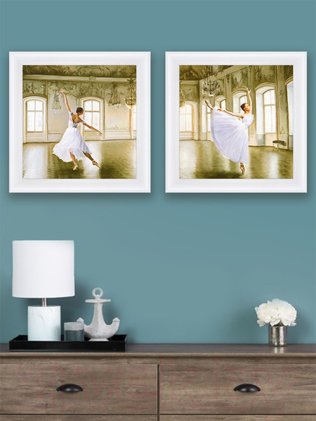 Изображение товара Картина Декарт Девушка в танце 8Л0110 (в раме)