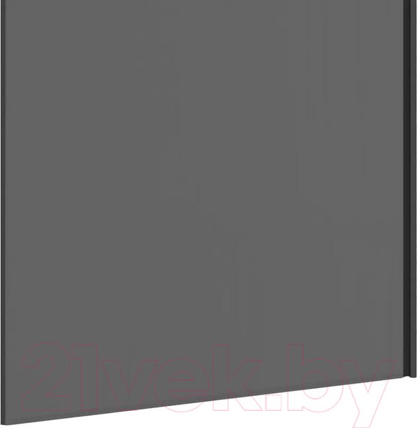 Изображение товара Стеклянная шторка для ванны Teymi Timo S 70x140 / T00275 (тонированное стекло/черный матовый)