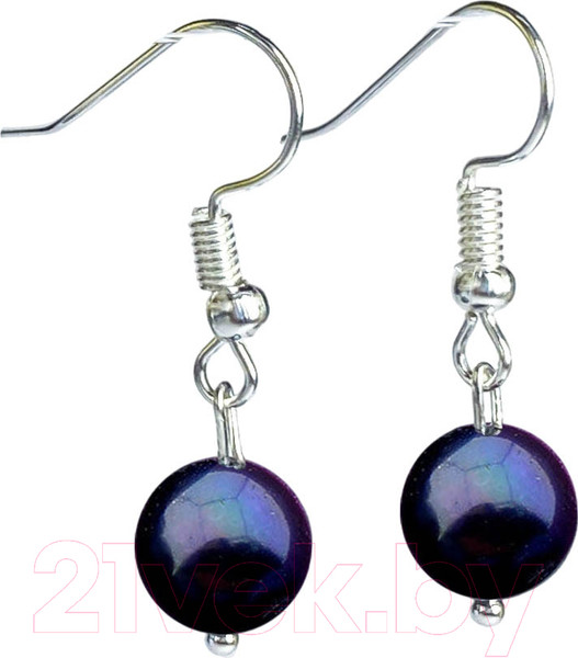 Изображение товара Серьги Wolves Элитный Жемчуг 41013 №2 (черный)