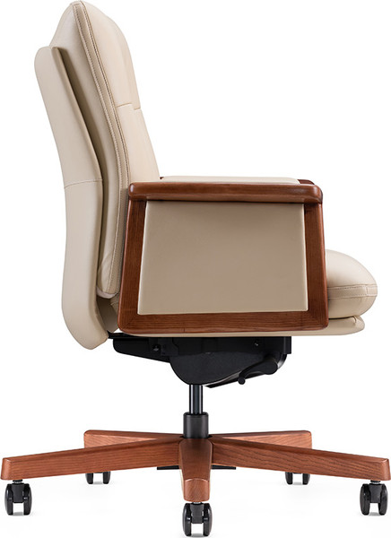 Изображение товара Кресло офисное Norden Vivaldi / B 2262 Ivory (кожа бежевый)