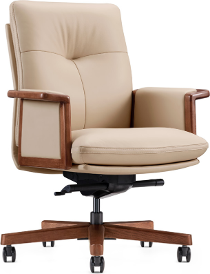 Изображение товара Кресло офисное Norden Vivaldi / B 2262 Ivory (кожа бежевый)