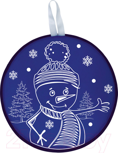 Изображение товара Санки-ледянка Mega Toys МТ11217 (темно-синий)