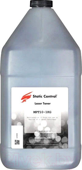 Изображение товара Тонер для принтера Static Control MPT10-1KG