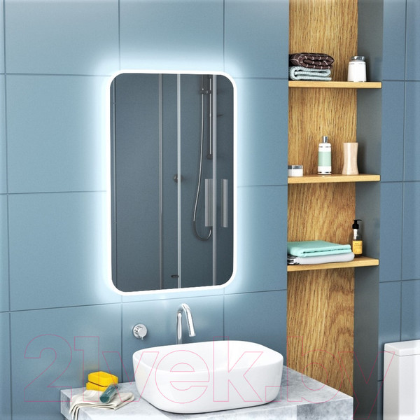Изображение товара Зеркало Teymi Solli 50x80 / T20202IR (подсветка, сенсор на взмах)