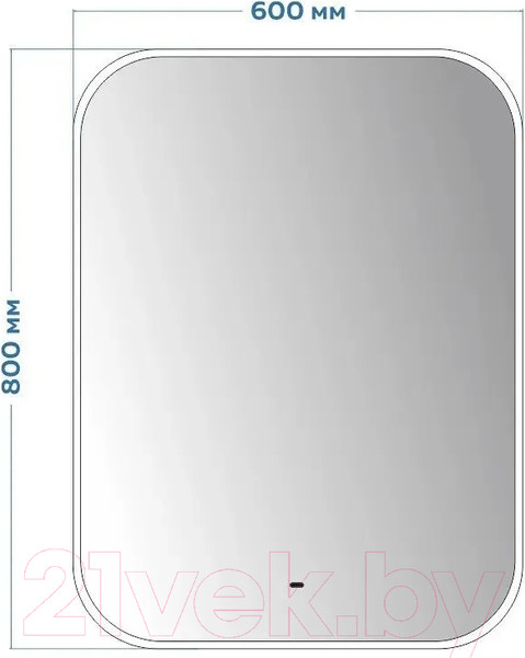 Изображение товара Зеркало Teymi Solli 60x80 / T20204IR (подсветка, сенсор на взмах)