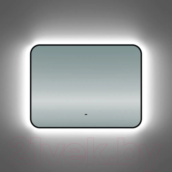 Изображение товара Зеркало Teymi Solli Black Soft Line 80x60 / T20232S (подсветка, сенсор на взмах)