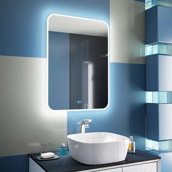 Изображение товара Зеркало Teymi Solli 60x80 / T20204SA (подсветка, сенсор, антипар)