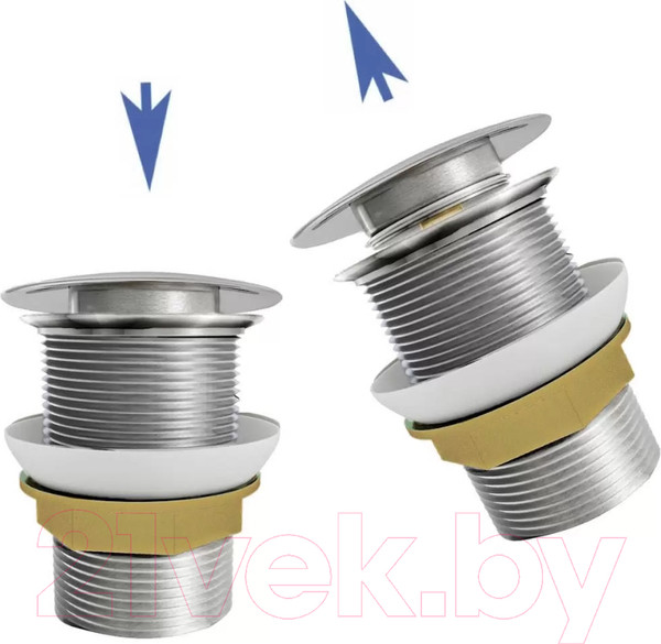 Изображение товара Донный клапан Teymi T140108 (хром)