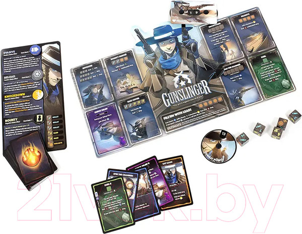 Изображение товара Настольная игра Лавка Игр Трон Кубов. Второй сезон. Стрелок vs Самурай / ТРК2С001