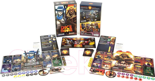 Изображение товара Настольная игра Лавка Игр Трон Кубов. Второй сезон. Стрелок vs Самурай / ТРК2С001