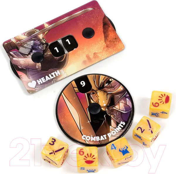 Изображение товара Настольная игра Лавка Игр Трон Кубов. Второй сезон. Стрелок vs Самурай / ТРК2С001