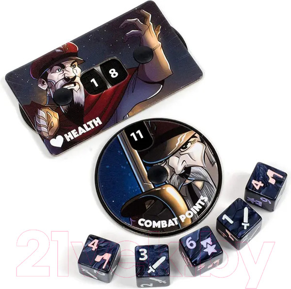 Изображение товара Настольная игра Лавка Игр Трон Кубов. Второй сезон. Тактик vs Охотница / ТРК2С002