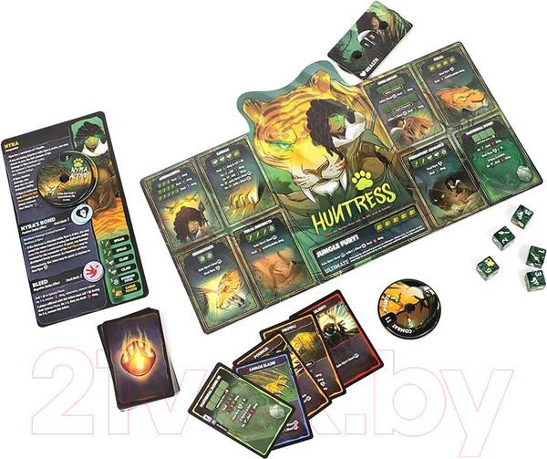 Изображение товара Настольная игра Лавка Игр Трон Кубов. Второй сезон. Тактик vs Охотница / ТРК2С002