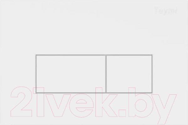 Изображение товара Кнопка для инсталляции Teymi Helmi / T70018WM (белый матовый)