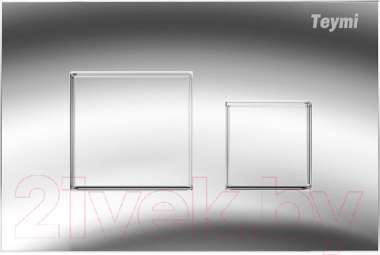 Изображение товара Кнопка для инсталляции Teymi Kati / T70701CH (хром глянцевый)