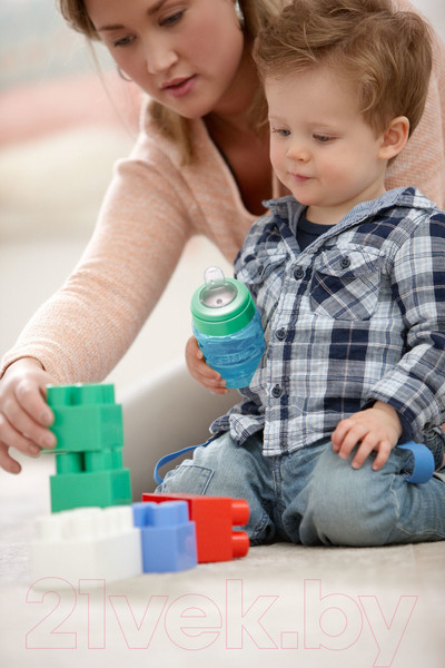 Изображение товара Поильник Philips AVENT С мягким силиконовым носиком Комфорт / SCF553/05 (голубой)