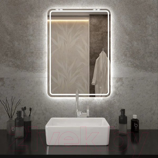 Изображение товара Зеркало Teymi Solli Pro 50x70 / T20252 (подсветка, сенсор)