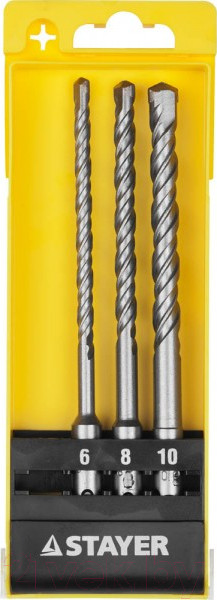 Изображение товара Набор буров Stayer По бетону 29250-H3 (3шт)
