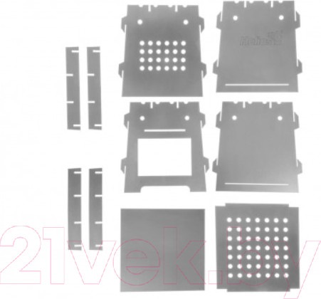 Изображение товара Печь-щепочница Helios ПМ-02 складная / T-HS-PM-02