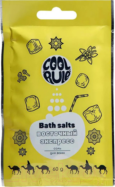 Изображение товара Соль для ванны Cool Rule Восточный экспресс (60г)