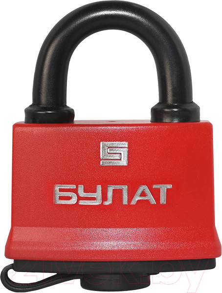 Изображение товара Замок навесной БУЛАТ ВС 1-П70 ПЛ (5 ключей)