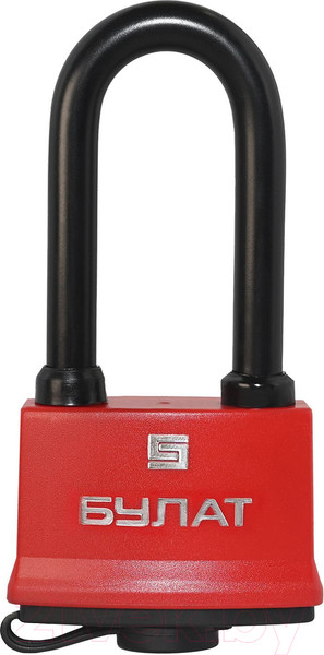 Изображение товара Замок навесной БУЛАТ ВС 1-П70-01 ПЛ (5 ключей)