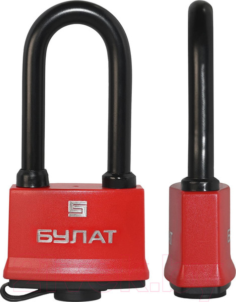 Изображение товара Замок навесной БУЛАТ ВС 1-П70-01 ПЛ (5 ключей)
