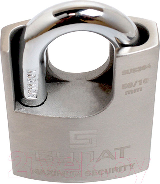 Изображение товара Замок навесной БУЛАТ ВС 3-У60 НС (3 ключа)