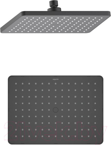 Изображение товара Лейка верхнего душа Aquatek AQ2087MB (черный матовый)