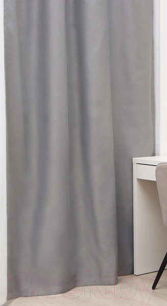 Изображение товара Штора Этель 10339928 (270x300, серый, блэкаут)