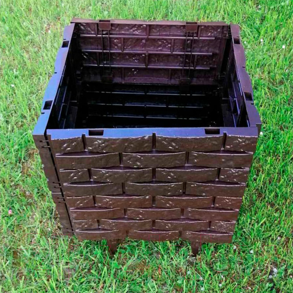 Изображение товара Изгородь декоративная Gardenplast 00106 (шоколад)
