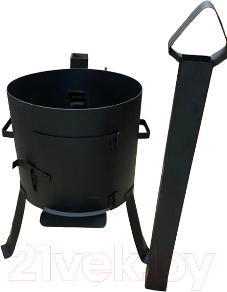 Изображение товара Печь-мангал Grand Metall Invest 8 с дымоходом (2.2мм)