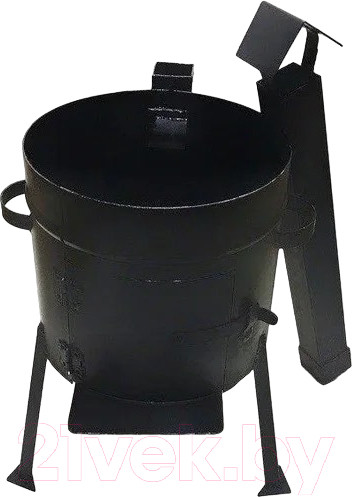 Изображение товара Печь-мангал Grand Metall Invest 8 с дымоходом (2.2мм)