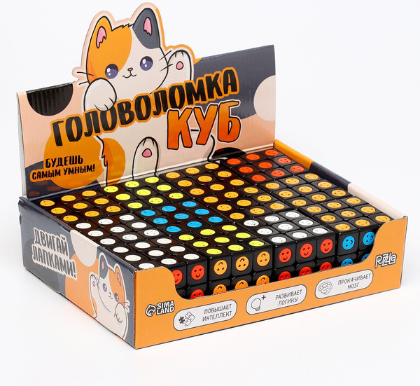 Изображение товара Игра-головоломка Puzzle Куб в шоубоксе / 10067427