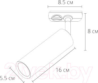 Изображение товара Трековый светильник Arte Lamp Beid A1515PL-1SG