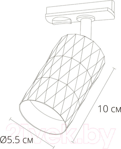 Изображение товара Трековый светильник Arte Lamp Fang A5560PL-1WH