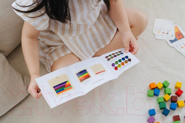 Изображение товара Развивающий игровой набор Plan Toys Счеты-мозайка / 5468