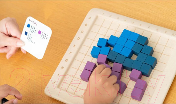 Изображение товара Развивающий игровой набор Plan Toys Счеты-мозайка / 5468