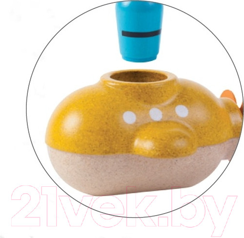 Изображение товара Игрушка для ванной Plan Toys Подводная лодка / 5669
