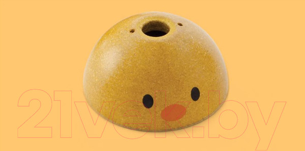 Изображение товара Развивающий игровой набор Plan Toys Пирамидка Куриное гнездо / 5695