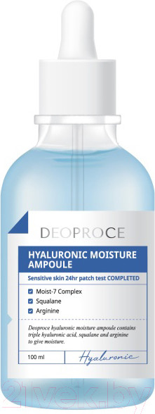 Изображение товара Сыворотка для лица Deoproce Hyaluronic Moisture Ampoule (100мл)