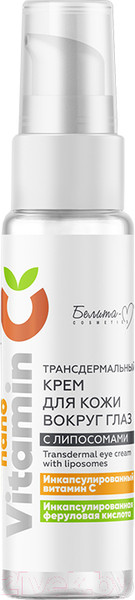 Изображение товара Крем для век Белита-М NanoVitamin C трансдермальный с липосомами (30г)