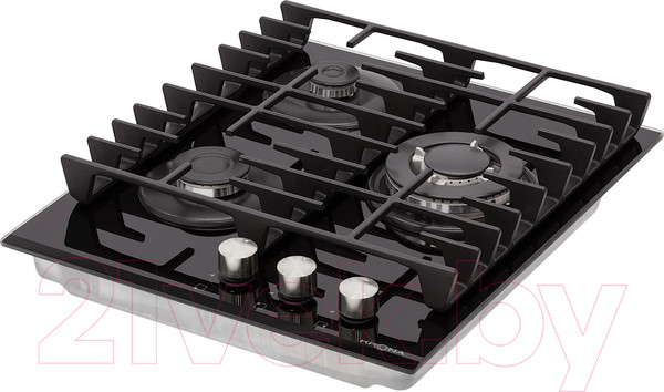 Изображение товара Газовая варочная панель Krona Hagel 45 BL W / КА-00005748