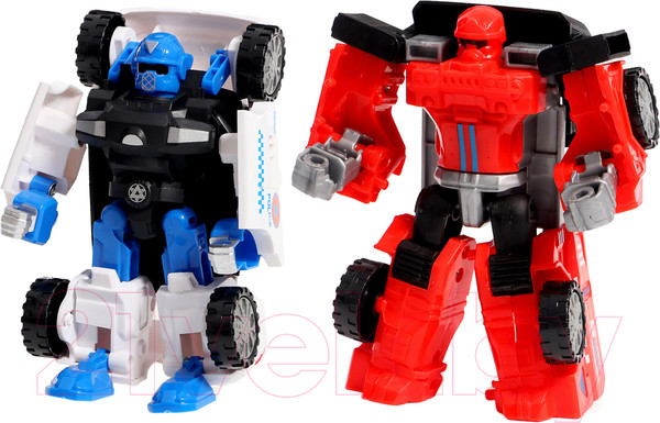 Изображение товара Набор роботов Автоботы Полицейский и пожарный 788-18 / 9911682