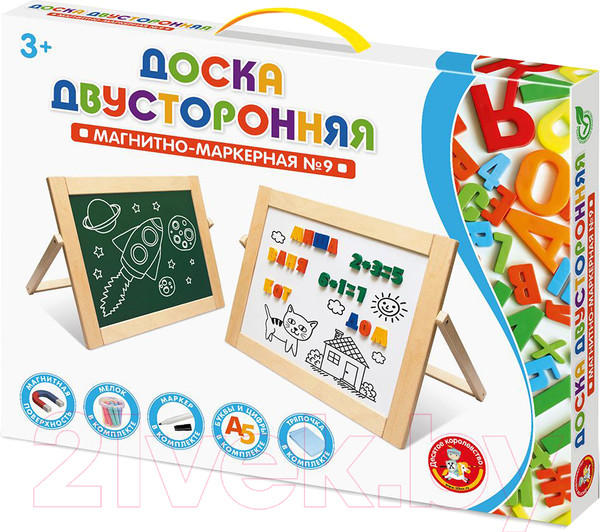 Изображение товара Доска для рисования Десятое королевство Комбинированная 9 / 02267