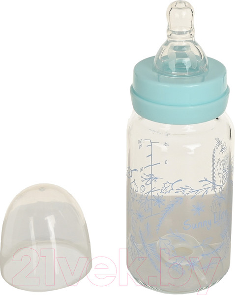 Изображение товара Бутылочка для кормления Pituso SN6136 (120мл, голубой)
