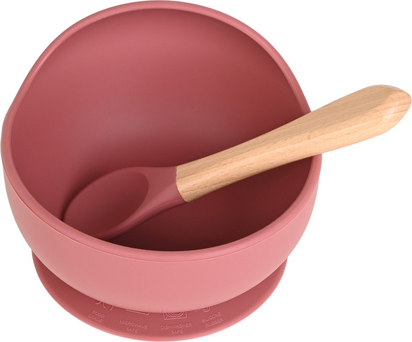 Изображение товара Набор столовых приборов для кормления Pituso С ложкой / YCJ084 (красный)